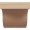 Ekena Millwork 6in. W x 6in. H x 12in. L Del Monte Woodgrain TimberThane Rafter Tail, Primed Tan RFTUR06X06X12DELRCPR - alternate 6